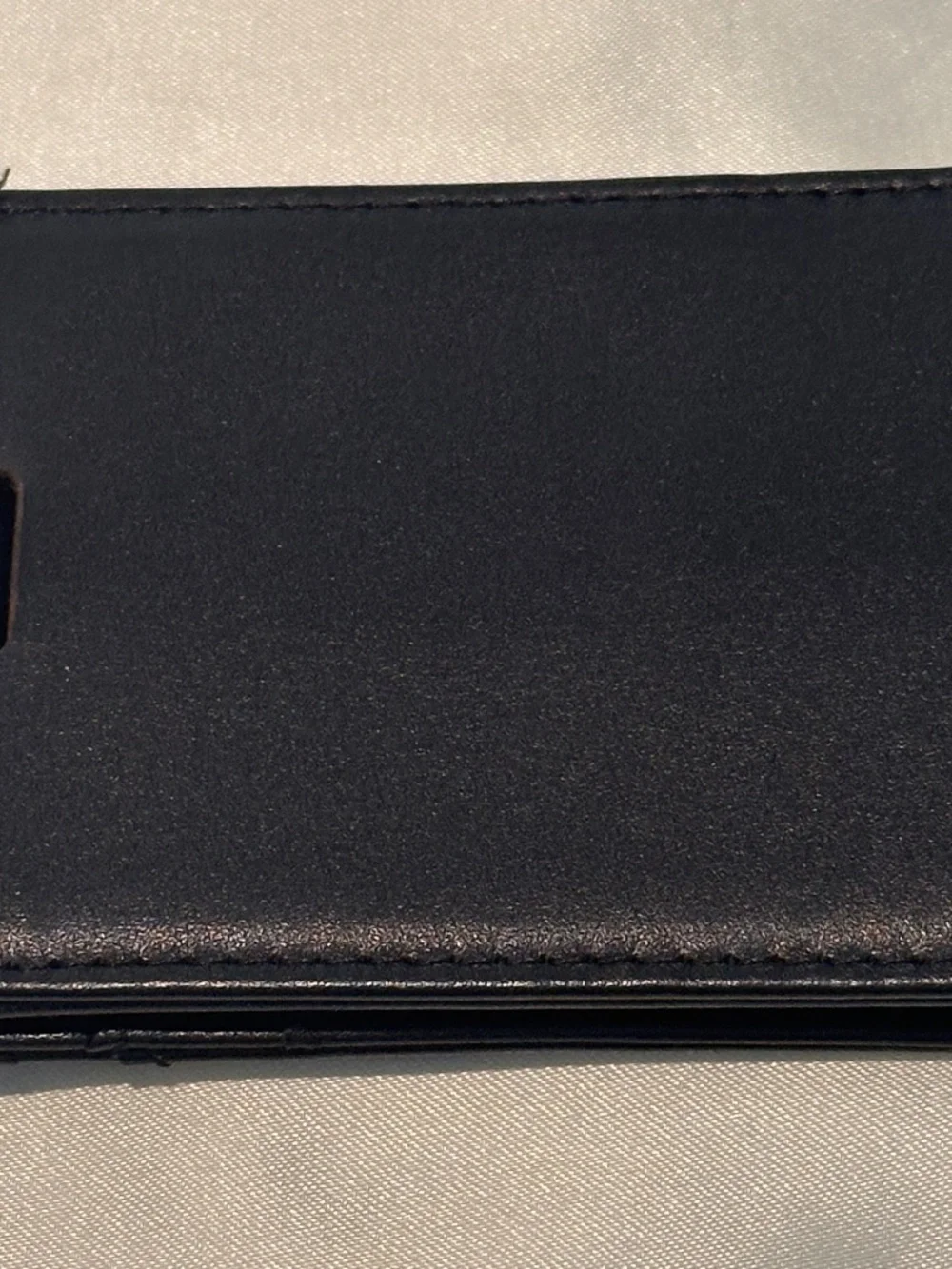 Hayvenhurst Black RFID Minimalist Wallet Money Clip ID Window